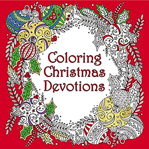 Coloring Christmas Devotions (Paperback)