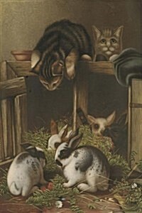 Journal: Rabbits & Kittens (Paperback)