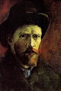 Vincent Van Gogh Self Portrait with Dark Felt Hat: Blank 150 Page Lined Journal for Your Thoughts, Ideas, and Inspiration (Paperback)