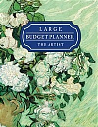 Large Budget Planner the Artist: Van Gogh Art Design (8.5x11 Inches): Expense Tracker for 24 Months (Paperback)