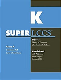 SUPERLCCS: Class K: Subclass Kz: Law of Nations (Paperback)
