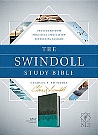 The Swindoll Study Bible NLT, Tutone (Imitation Leather)