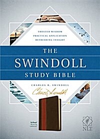 The Swindoll Study Bible NLT, Tutone (Imitation Leather)