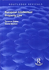 European Intellectual Property Law (Hardcover)