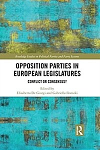 Opposition Parties in European Legislatures : Conflict or Consensus? (Hardcover)