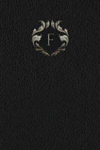 Monogram F Notebook (Paperback)