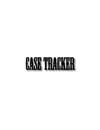 Case Tracker (Paperback)