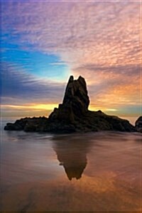 A Glorious Sunset at Newport Beach California Journal: 150 Page Lined Notebook/Diary (Paperback)