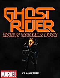 Ghost Rider: Adults Coloring Book (Paperback)