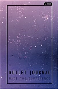 Bullet Journal: Purple Tone Journal (130 Pgs) - Professional Organizer & Productive Notebook System (Paperback)