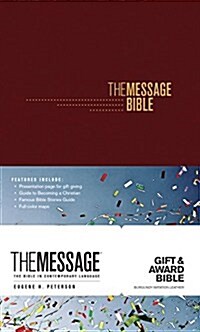 The Message Gift and Award Bible (Paperback)