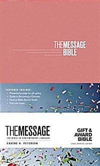 The Message Gift and Award Bible (Imitation Leather)