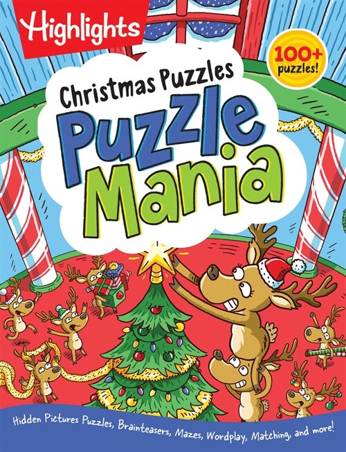 Christmas Puzzles: 100+ Puzzles! Hidden Pictures Puzzles, Brainteasers, Mazes, Wordplay, Matching, and More! (Paperback)