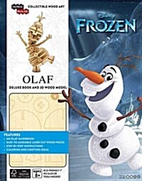 Incredibuilds: Disney Frozen: Olaf Deluxe Book and Model Set (Hardcover)