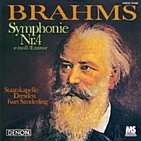 [수입] Kurt Sanderling - 브람스 : 교향곡 4번 (Brahms : Symphonie Nr.4 E-Moll. Op.98) (UHQCD)(일본반)