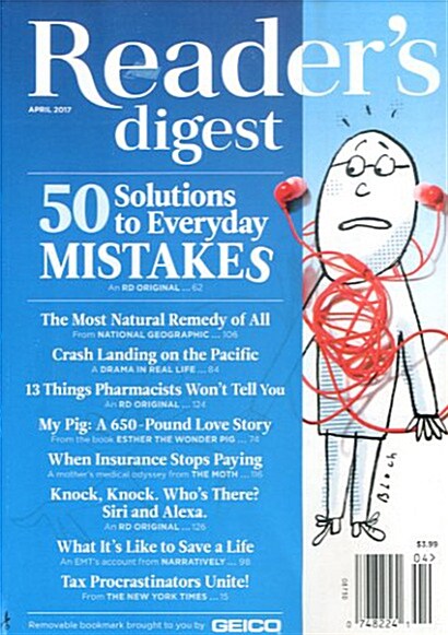 Readers Digest (월간 미국판): 2017년 04월호