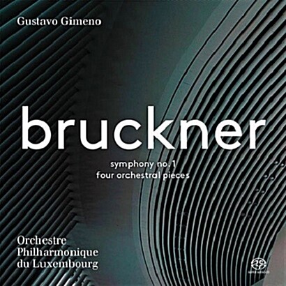[수입] 브루크너 : 교향곡 1번 (비엔나 버전), 4개의 관현악 소품 [SACD Hybrid]