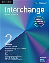 Interchange Level 2 Full Contact with Online Self-Study and Online Workbook (Package, 5 Revised edition)