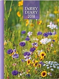 Dairy Diary 2018: A5 Week-to-View Diary with Recipes, Pocket and Stickers (Hardcover)