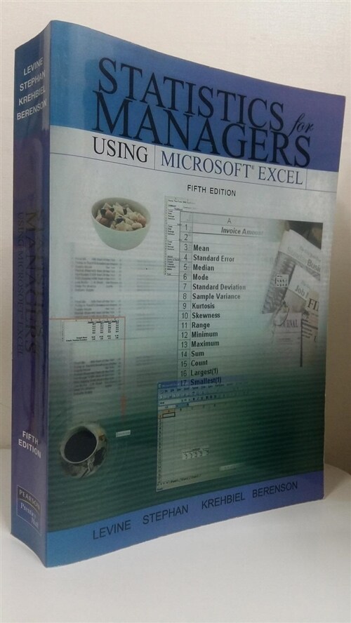 [중고] Statistics for Managers Using Microsoft Excel (Hardcover, Fifth)