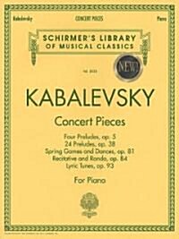 [중고] Concert Pieces: Schirmer Library of Classics Volume 2035 Piano Solo (Paperback)