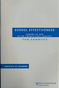 School Effectiveness (Paperback)