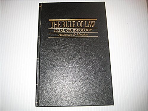 The Rule of Law (Hardcover)