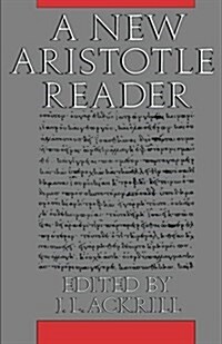 A New Aristotle Reader (Paperback)