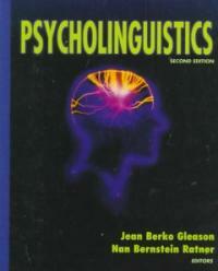 Psycholinguistics 2nd ed