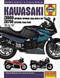 Kawasaki ZX600 (Gpz600r, Gpx600r, Ninja 600r and Rx) ZX 750 (Gpx750r, Ninja 750r) 1985 to 1997 (Hardcover)