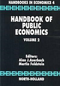 Handbook of Public Economics (Hardcover)