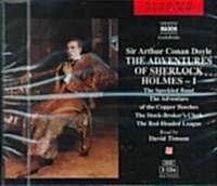 The Adventures of Sherlock Holmes: Volume One; The Speckled Band/The Adventure of the Copper Beeched/The Stock-Brokers Clerk/The Red-Headed League (Audio CD)