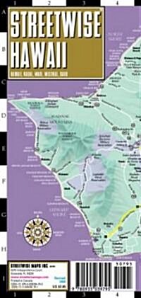 Streetwise Hawaii Map - Laminated State Road Map of Hawaii: Folding Pocket Size Travel Map (Folded, 2013 Updated)