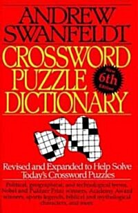 Crossword Puzzle Dictionary: Sixth Edition (Paperback, 6)