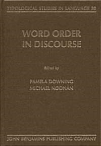 Word Order in Discourse (Paperback)