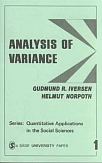 Analysis of Variance (Paperback, 2)