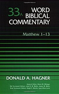 [중고] Matthew 1-13 (Hardcover)