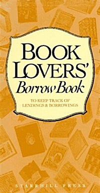 The Book Lovers Borrow Book (Paperback)