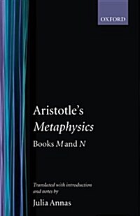 Metaphysics Books M and N (Paperback)