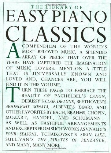 Library of Easy Piano Classics (Paperback)