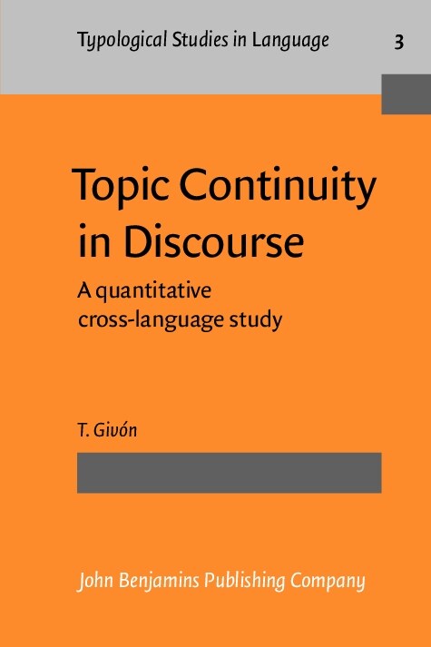 Topic Continuity in Discourse (Paperback)