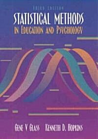 [중고] Statistical Methods in Education and Psychology (Hardcover, Diskette, 3rd)