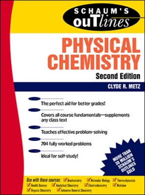[중고] Schaum‘s Outline of Physical Chemistry (Paperback, 2, Revised)