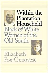 Within the Plantation Household: Black and White Women of the Old South (Paperback)