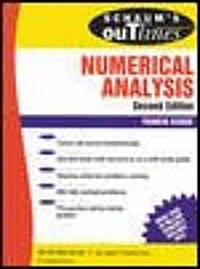 [중고] Schaums Outline of Numerical Analysis (Paperback, 2, Revised)
