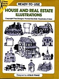 Ready-To-Use House and Real Estate Illustrations (Paperback)