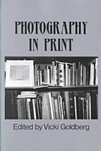 [중고] Photography in Print: Writings from 1816 to the Present (Paperback)