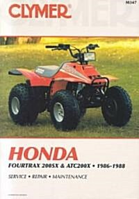Honda 4Trax 200Sx/Atc200X 86-88 (Paperback, New ed)
