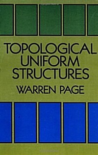 Topological Uniform Structures (Paperback, Reprint)