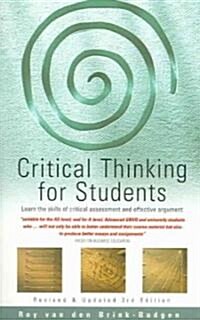 Critical Thinking for Students (Paperback, 3rd)